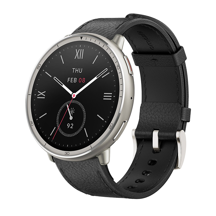 Đồng hồ Amazfit Active 2 Black Leather