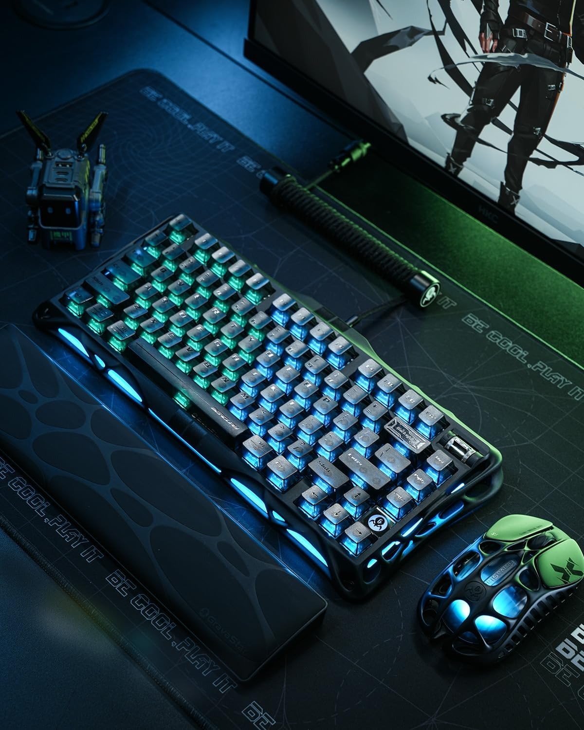 Bàn phím GravaStar Mercury V75 Stealth Black