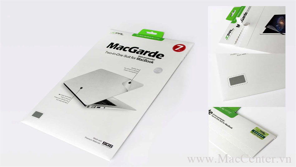 Dán bảo vệ MacBook JCPAL 3 in 1 Dán bảo vệ MacBook JCPAL 3 in 1