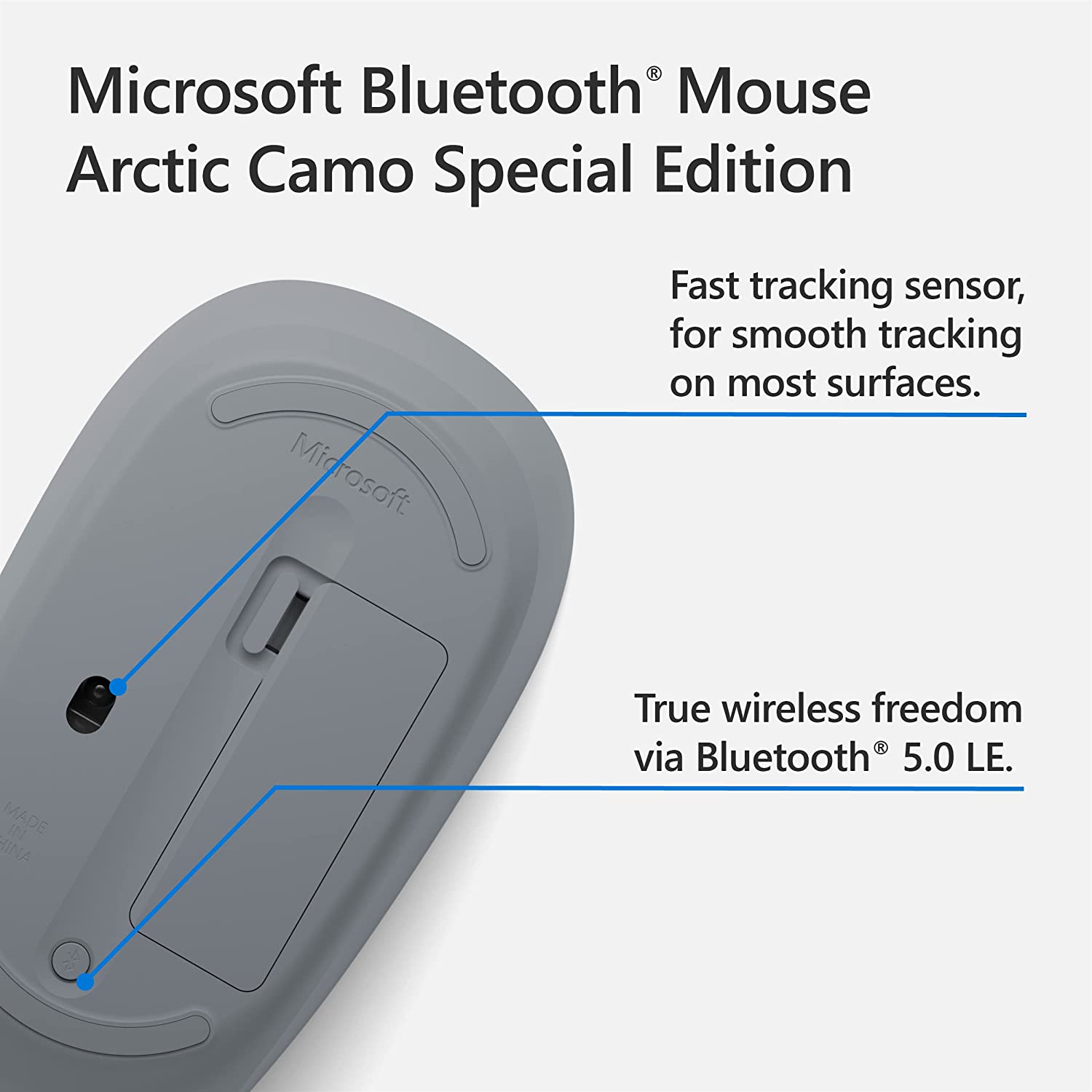 Chuột Microsoft Bluetooth Mouse Arctic Camo