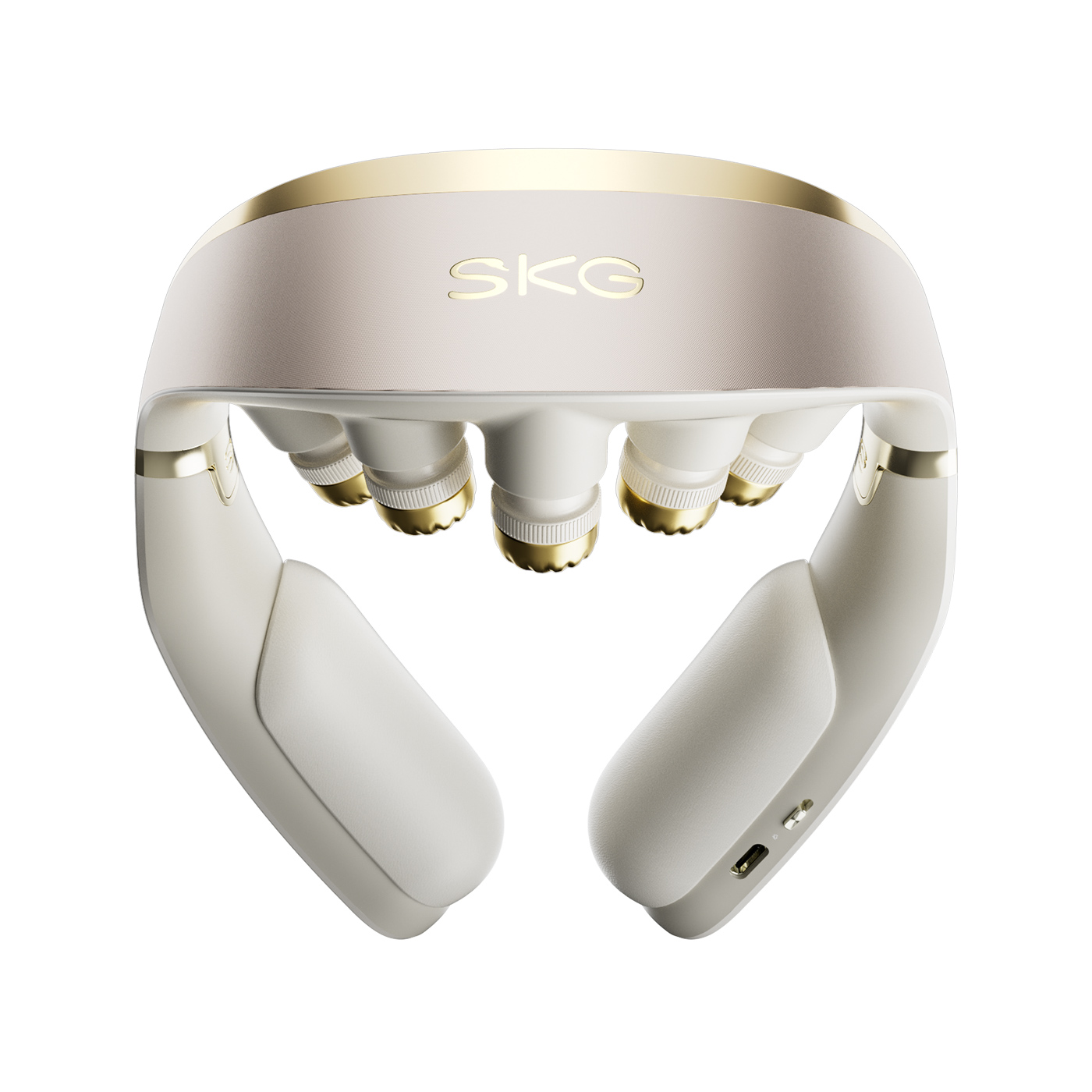 Máy massage cổ SKG G7 Pro Fold Titanium