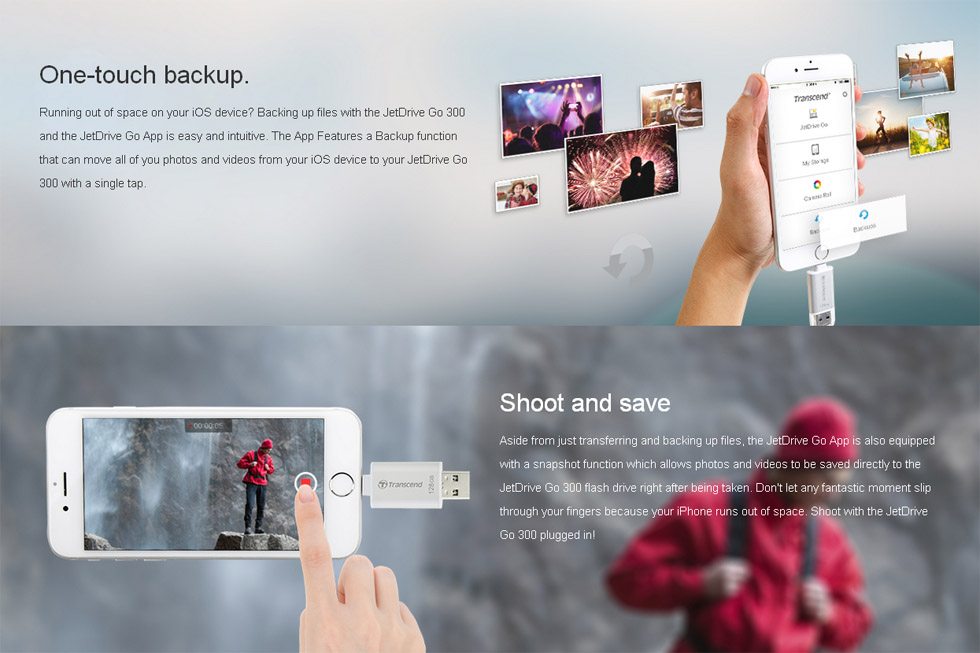 Transcend JetDrive Go 300 Transcend JetDrive Go 300