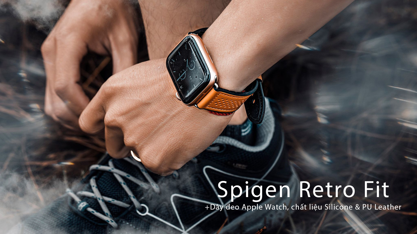 Dây đeo Apple Watch Spigen Retro Fit