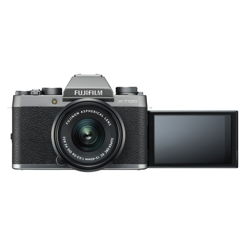 Máy ảnh Fujifilm X-T100 Silver