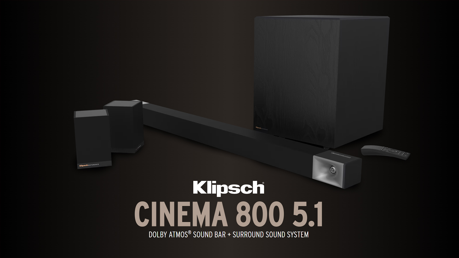 Loa Soundbar Klipsch Cinema 800 5.1 Full Option