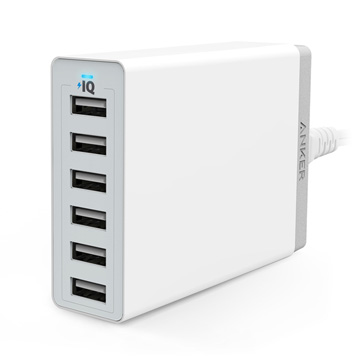 Hub sạc USB Anker PowerPort 6 Hub sạc USB Anker PowerPort 6