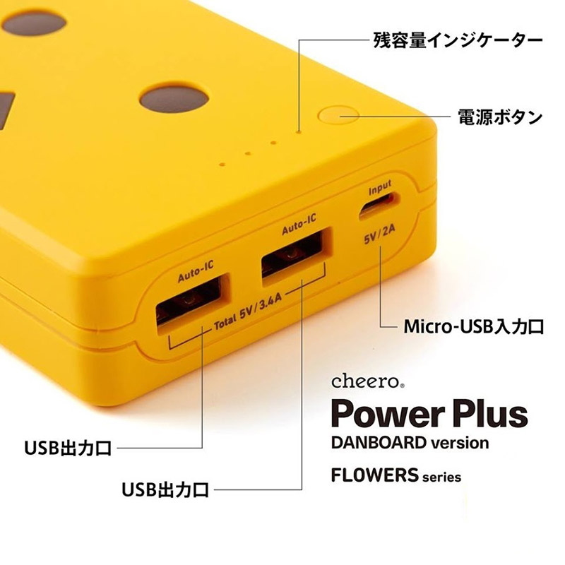 Pin sạc Cheero PowerPlus Danboard 10050mAh 