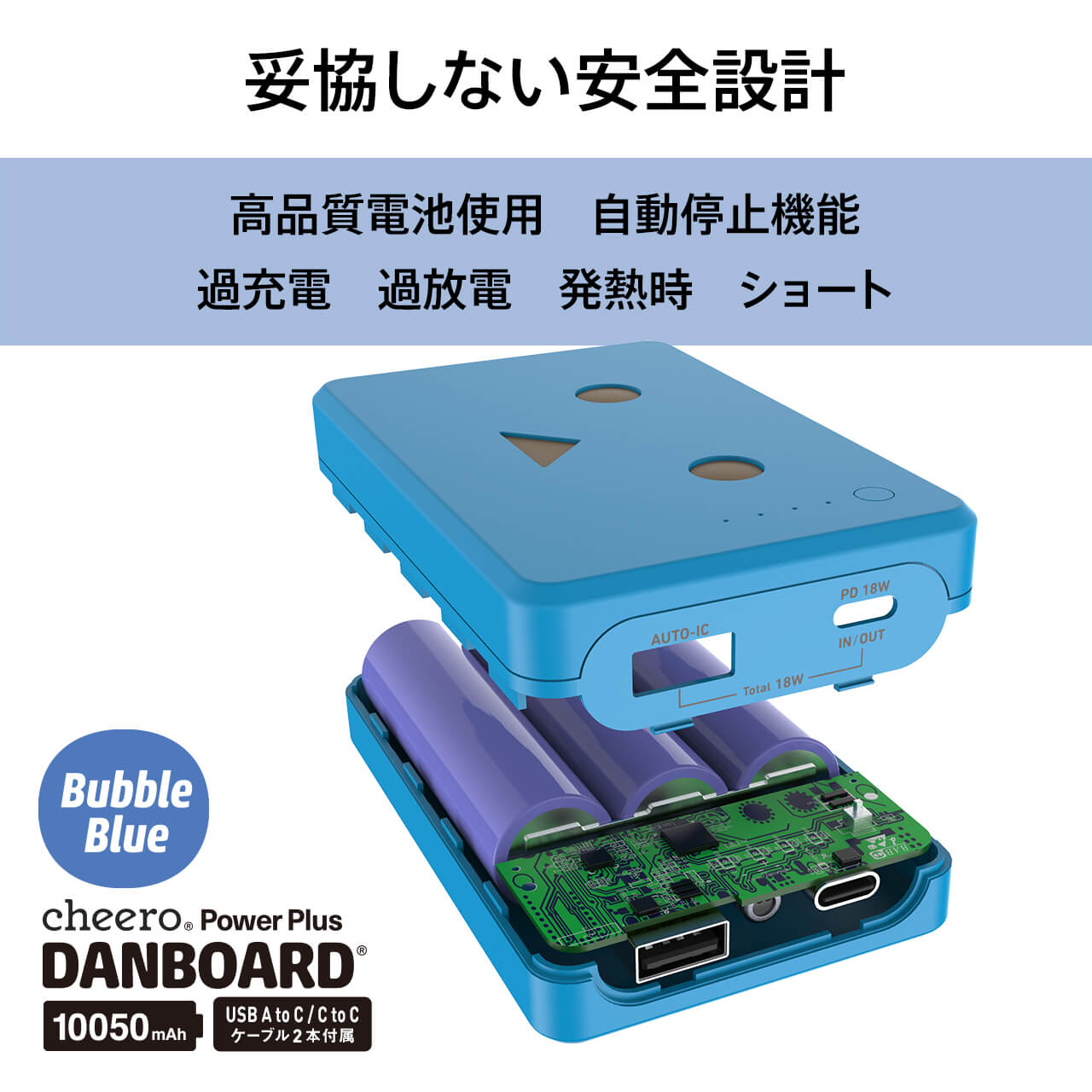 Pin sạc Cheero Danboard PD18W 10050mAh 