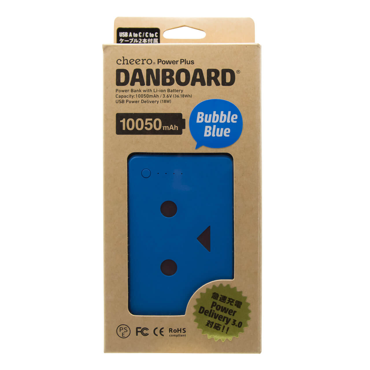 Pin sạc Cheero Danboard PD18W 10050mAh 