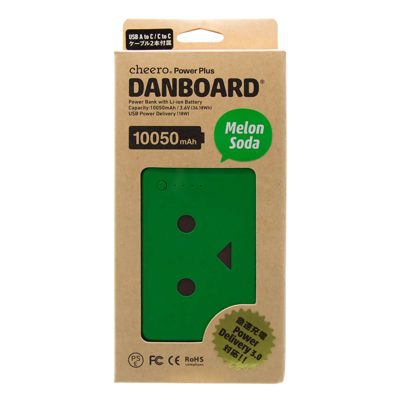 Pin sạc Cheero Danboard PD18W 10050mAh 