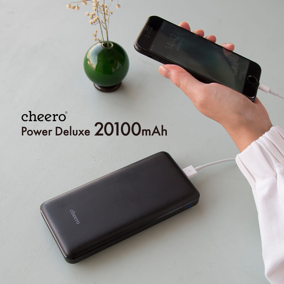 Pin sạc Cheero PowerDeluxe 20100mAh