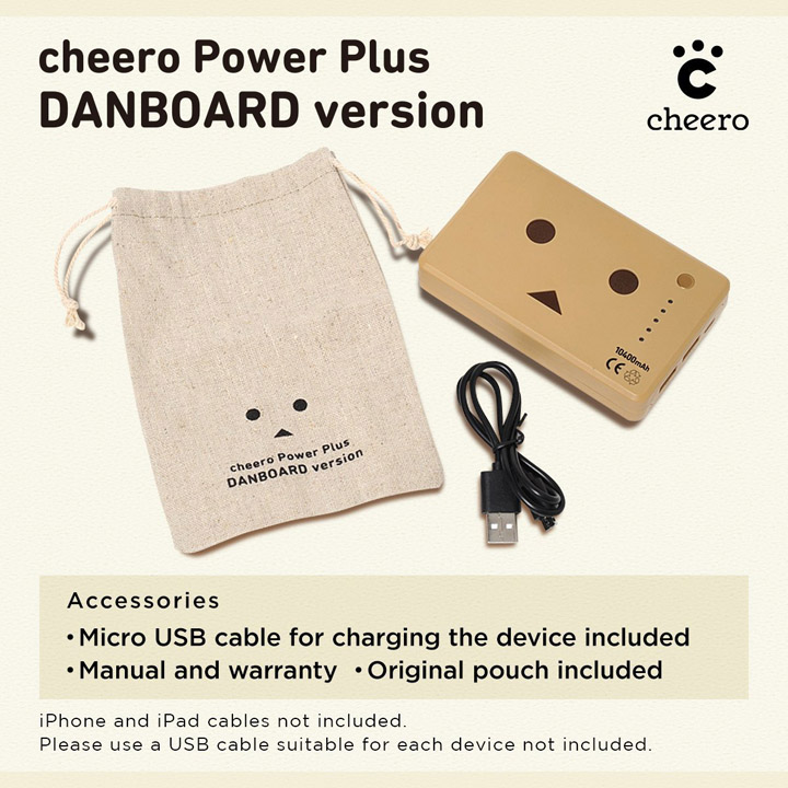 Pin sạc Cheero PowerPlus Danboard 10400mAh 