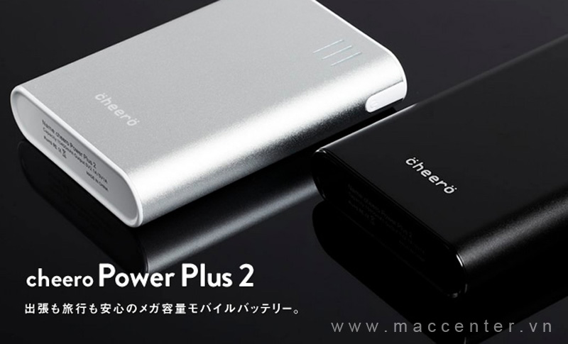 pin sạc Cheero Power Plus 2 10400mAh pin sạc Cheero Power Plus 2 10400mAh