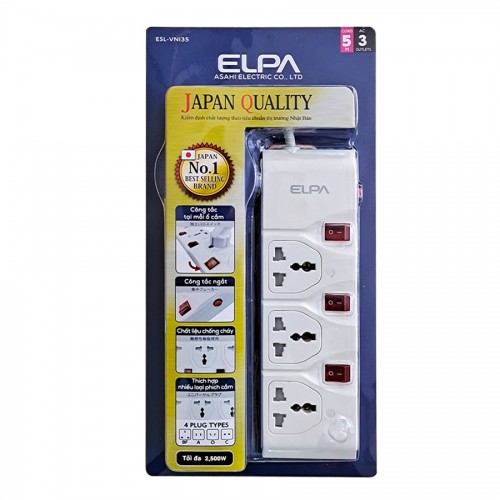 Ổ cắm điện ELPA ESL VNI35