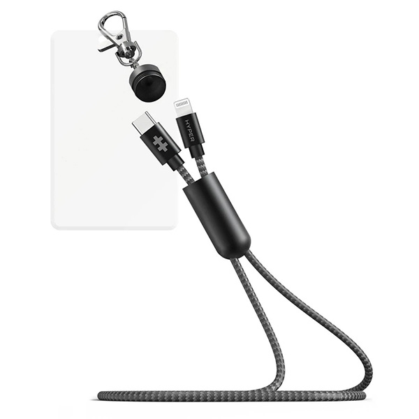 Cáp sạc HyperDrive Lanyard 1m USB-C to Lightning Cáp sạc HyperDrive Lanyard 1m USB-C to Lightning