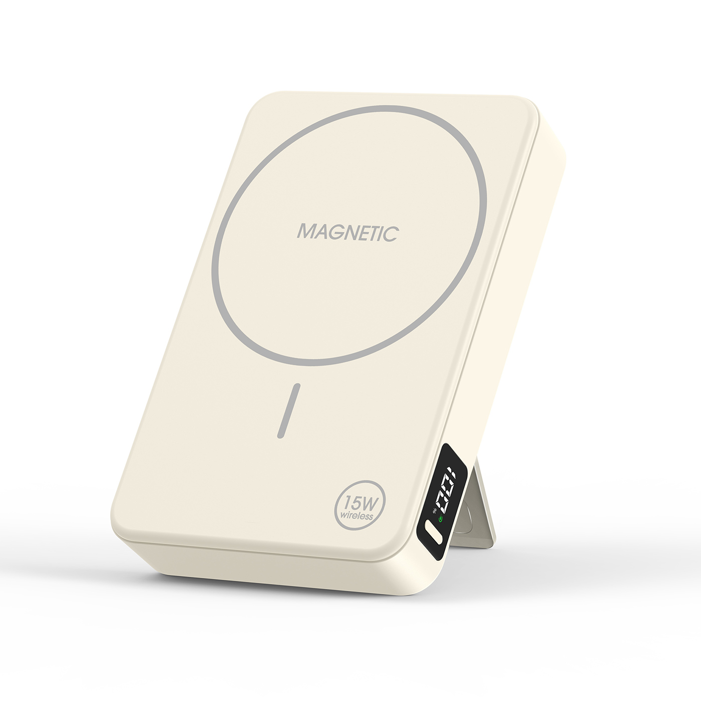 Pin sạc không dây Mazer MagAir20 Cream