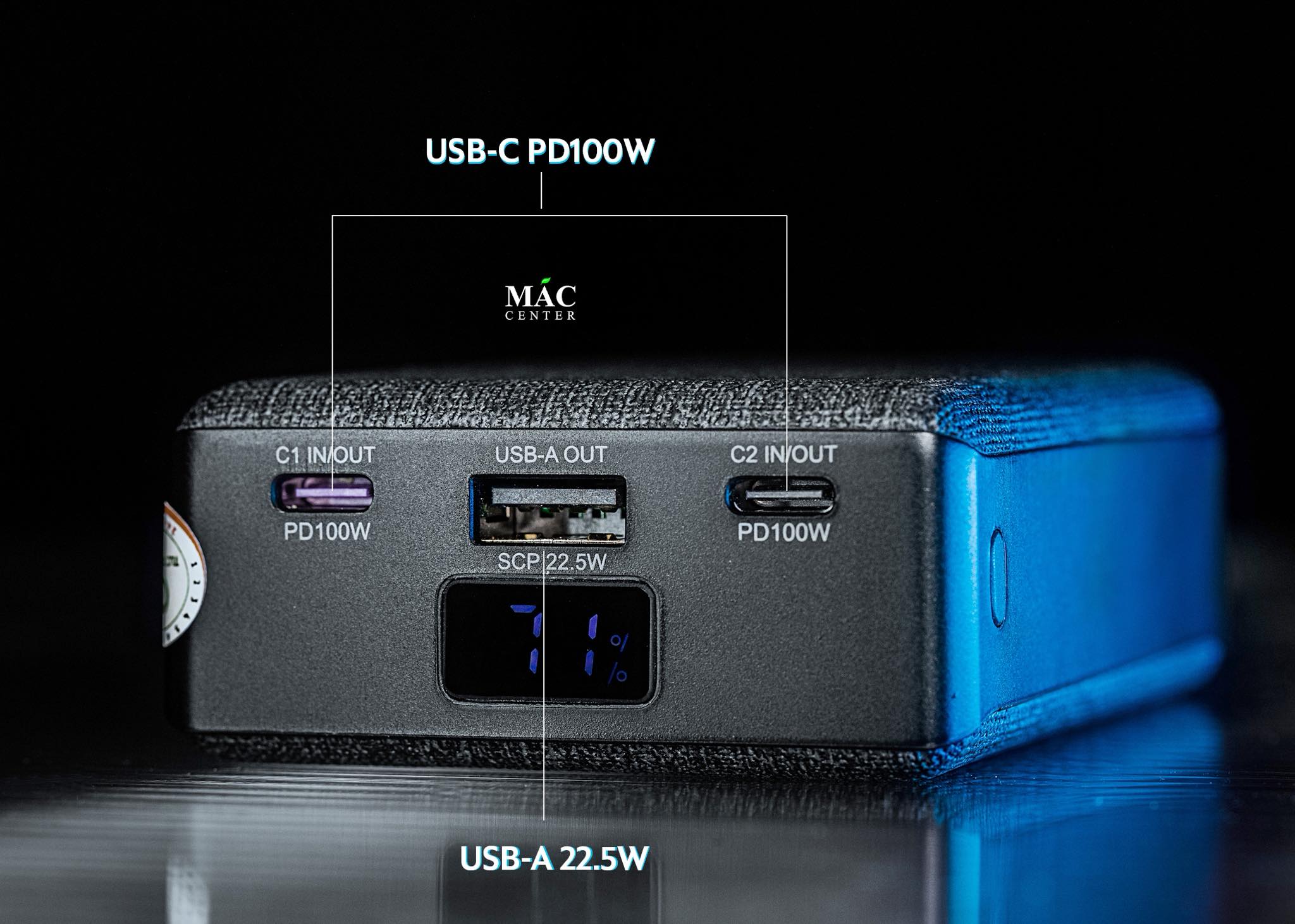 Pin sạc Mazer PowerCharge PD100W