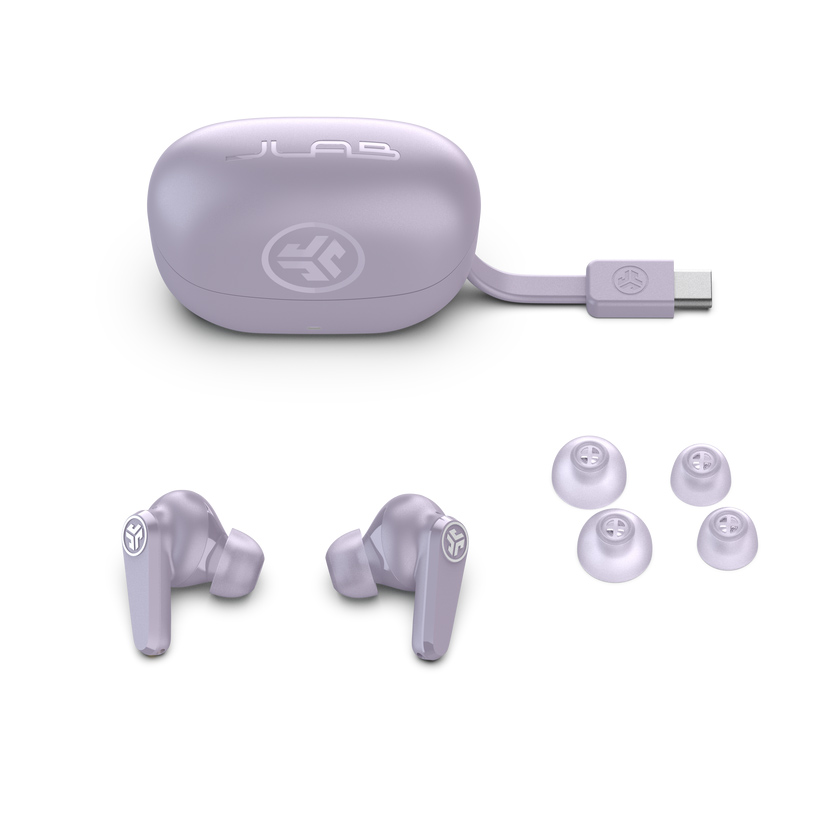 Tai nghe JLab Go Pods ANC Lilac
