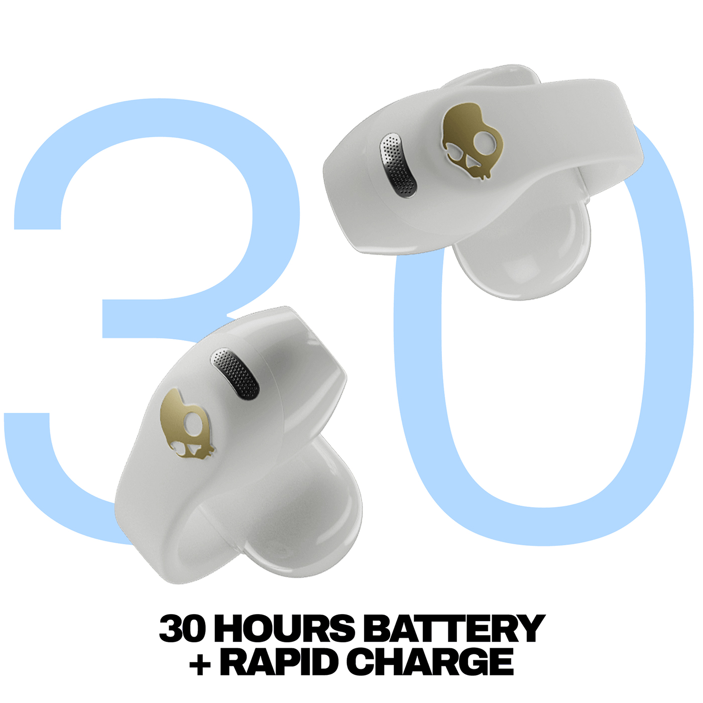 Tai nghe Skullcandy Push 720 Open White