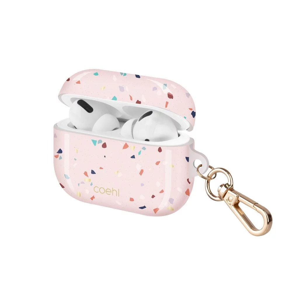 Case Airpods Pro Uniq Terrazzo Pink