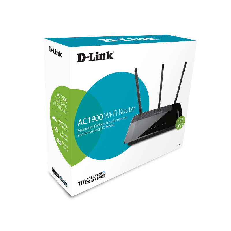 DLink AC1900 Wifi Router DIR-880L