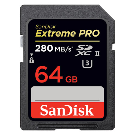 SanDisk Extreme Pro UHS-II 64GB SanDisk Extreme Pro UHS-II 64GB