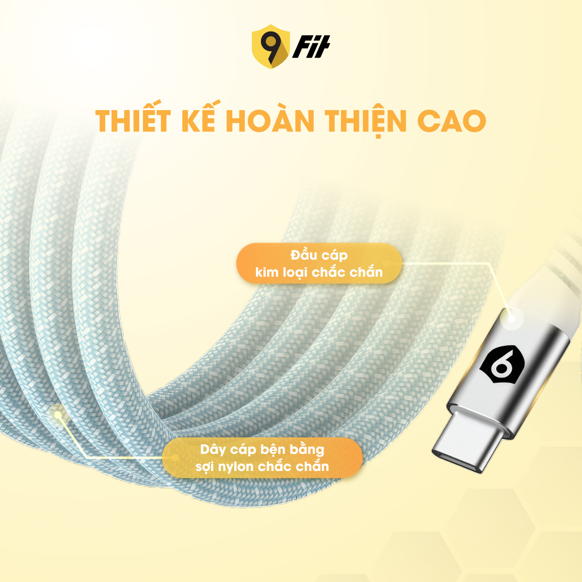 Cáp từ tính 9Fit Magnetic C to C