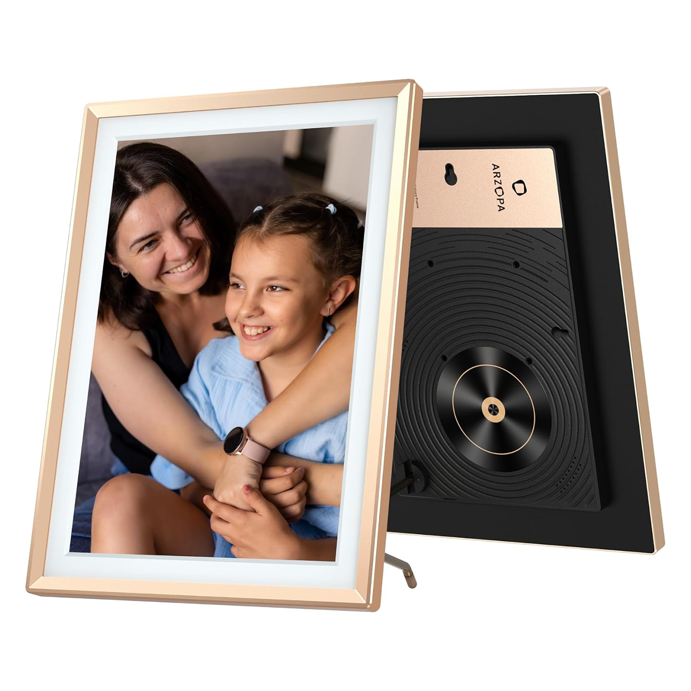 Khung ảnh kỹ thuật số Arzopa D14 (Champagne Gold)