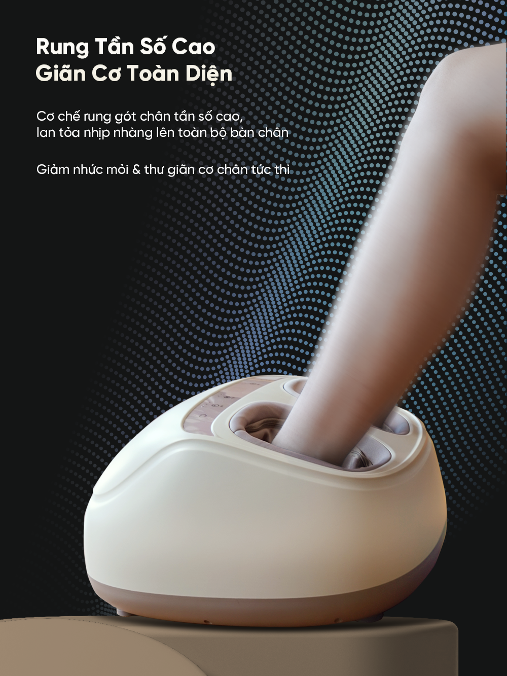 Máy massage chân Breo Foot 3 Máy massage chân Breo Foot 3