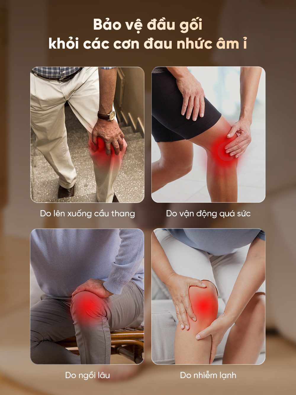 Máy massage đầu gối Breo X2 Máy massage đầu gối Breo X2