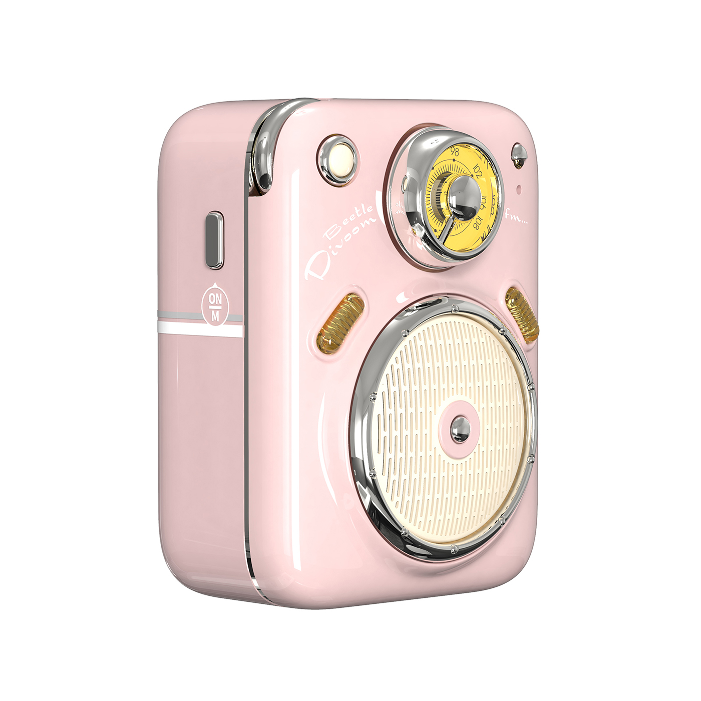 Loa Divoom Beetles FM2 Pink