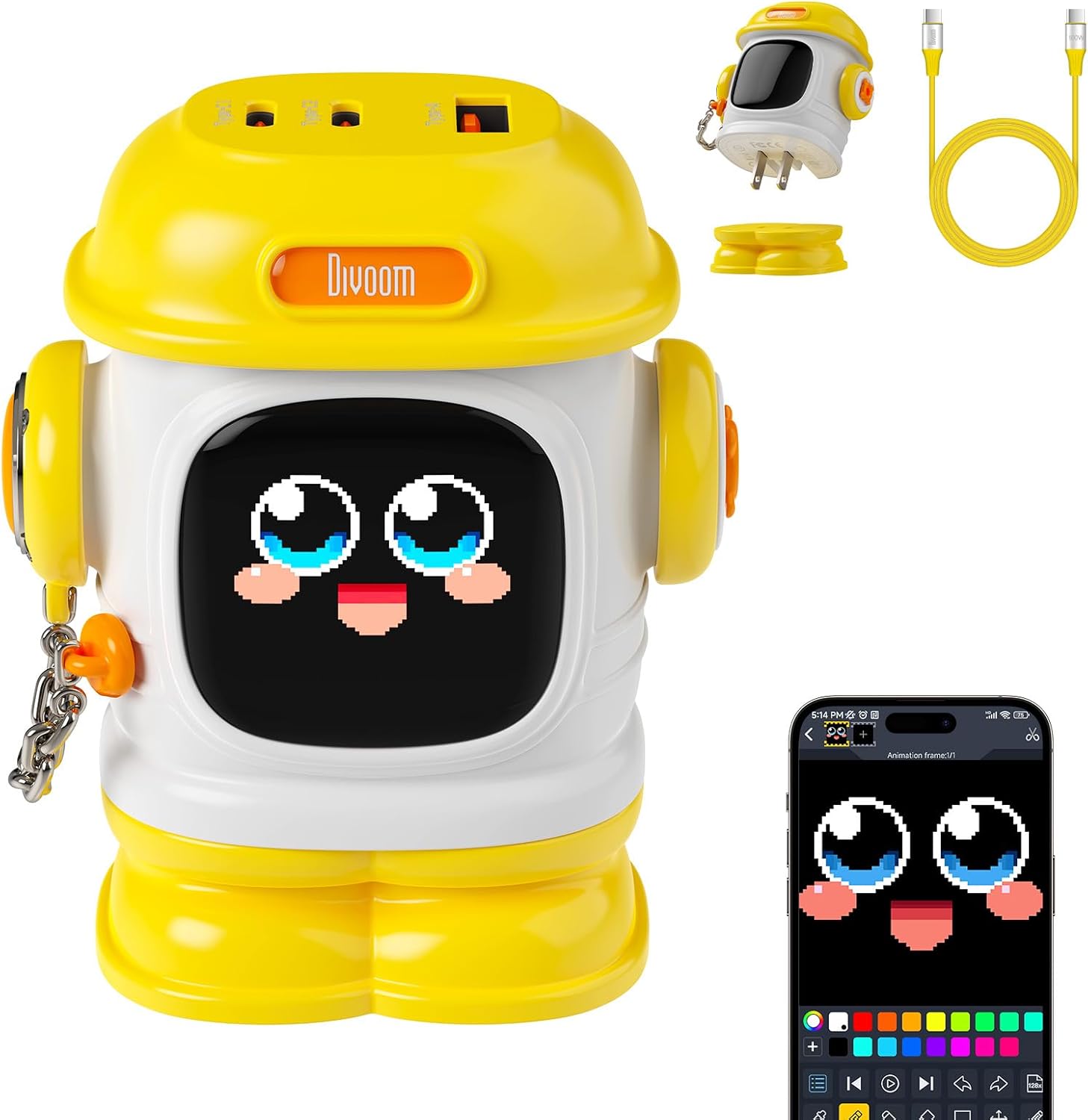 Sạc Divoom Dipow 65W Yellow