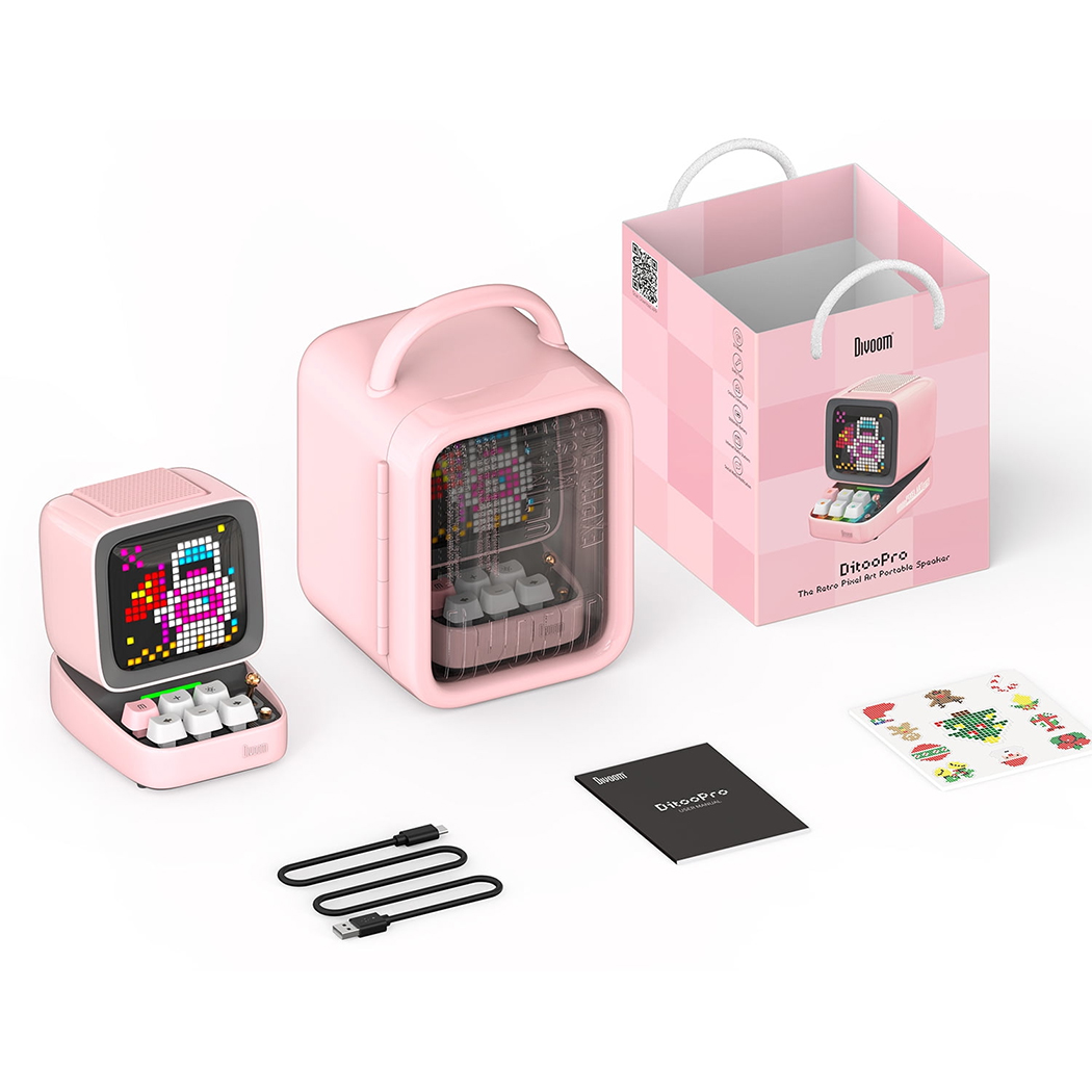 Loa Divoom Ditoo Pro Pink