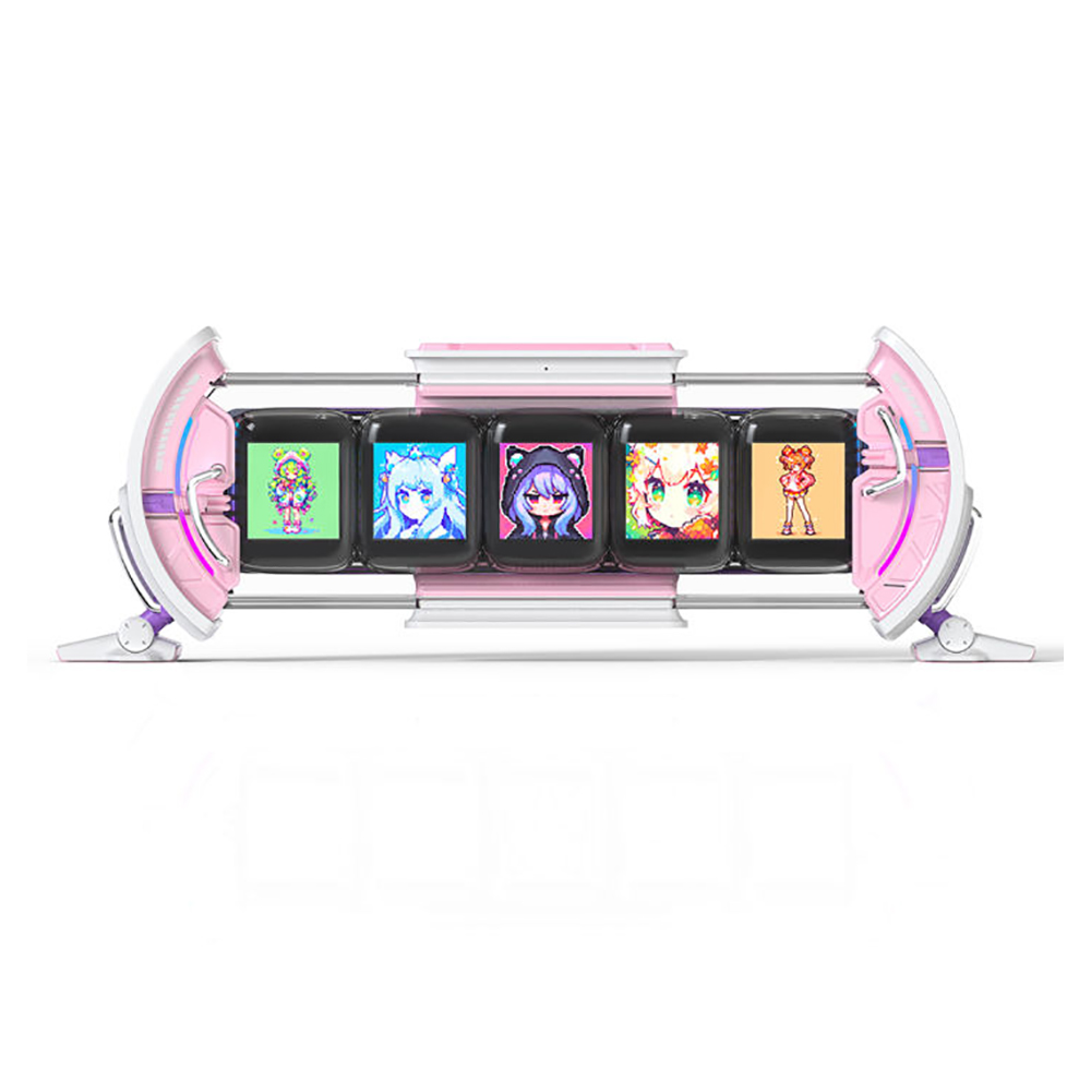 Đồng hồ Divoom Times Gate Pink