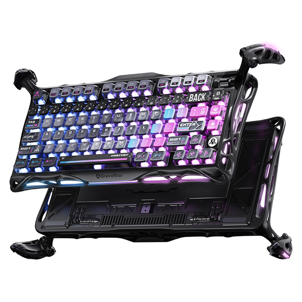 Bàn phím GravaStar Mercury K1 Pro Galaxy Black