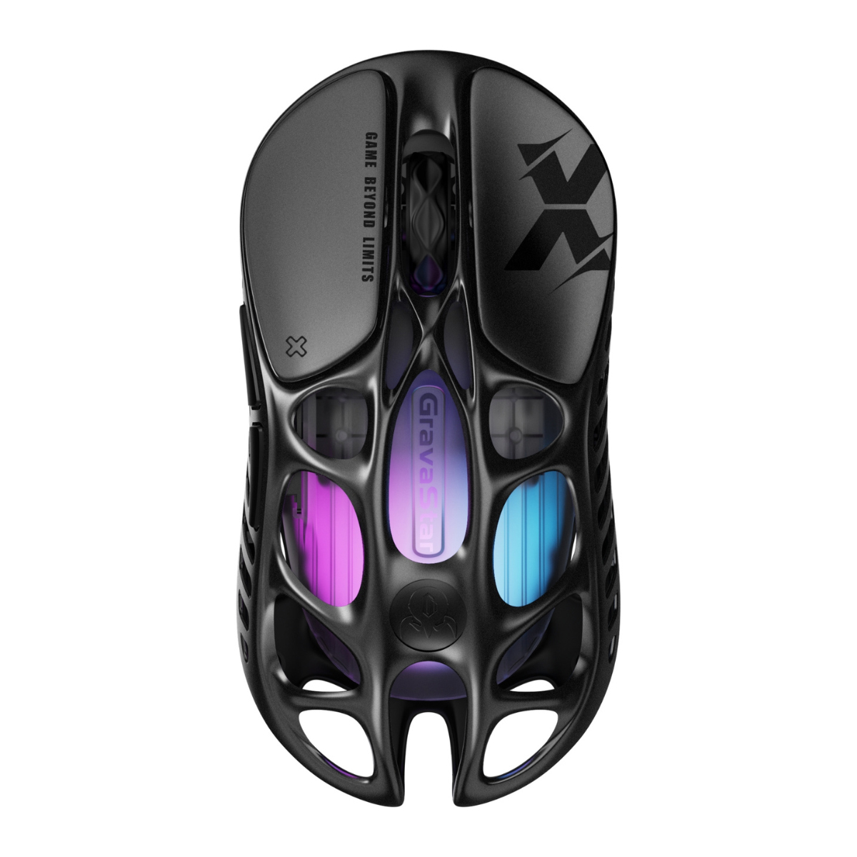 Chuột GravaStar Mercury X Galaxy Black