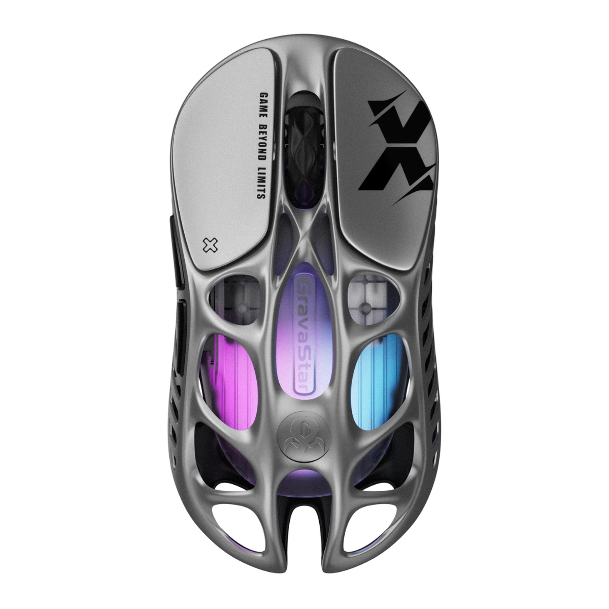 Chuột GravaStar Mercury X Silver