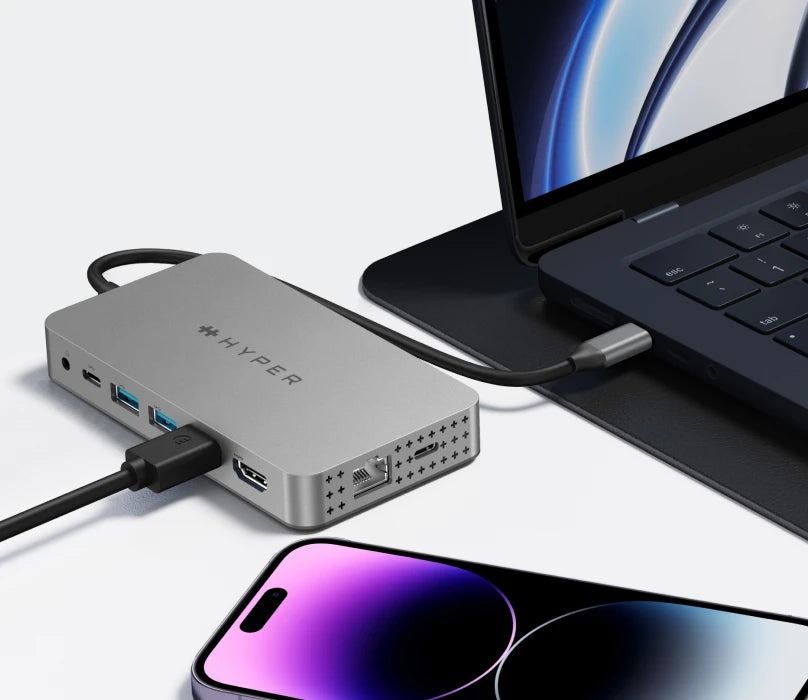 Hub USB-C HyperDrive Dual 4K HDMI 10-in-1