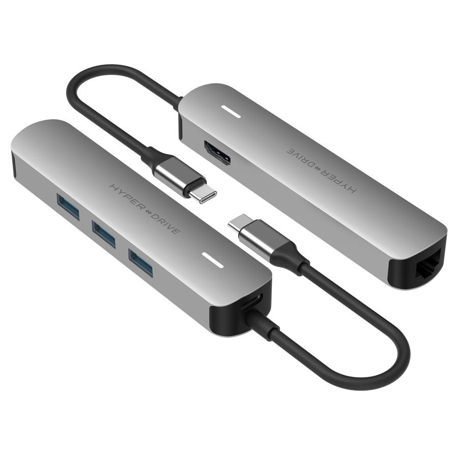 Hub USB-C Hyper Drive TUBE 6 in 1