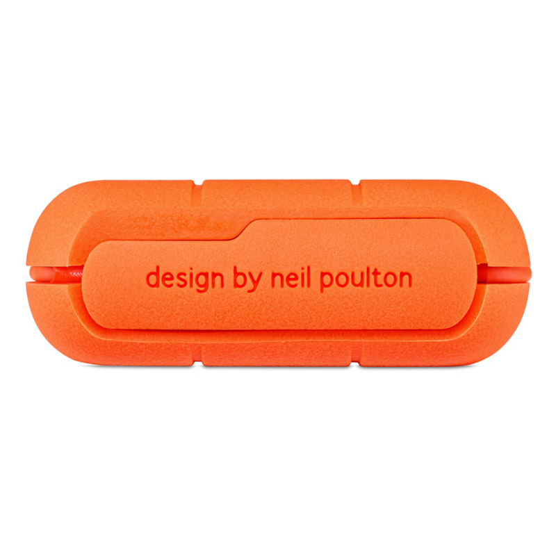 LaCie Rugged SSD, 4 TB, SSD Esterno, USB-C Thunderbolt 3, Resistenza
