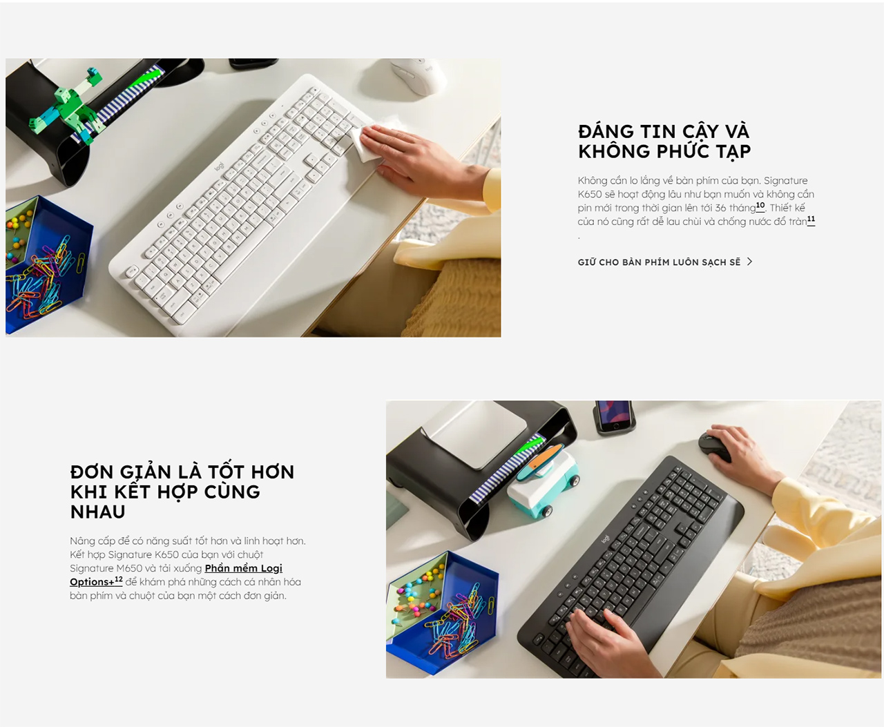 Bàn phím Logitech Signature K650 Bàn phím Logitech Signature K650