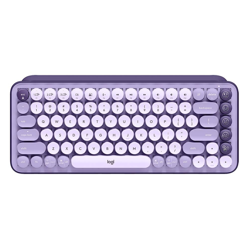 Bàn phím cơ Logitech POP Keys Màu Tím Purple