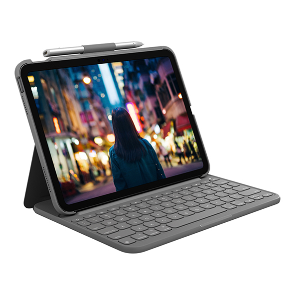 Bàn phím Logitech Slim Folio for iPad Gen 10