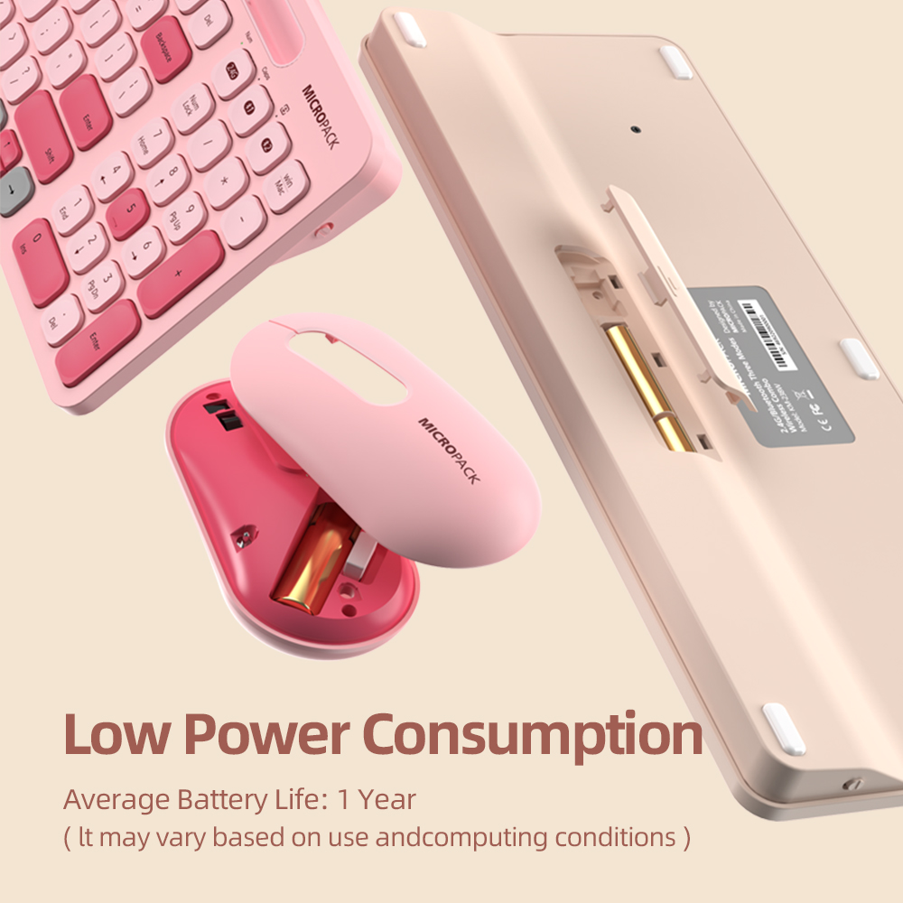 Bộ bàn phím chuột Micropack KM-238W Bộ bàn phím chuột Micropack KM-238W