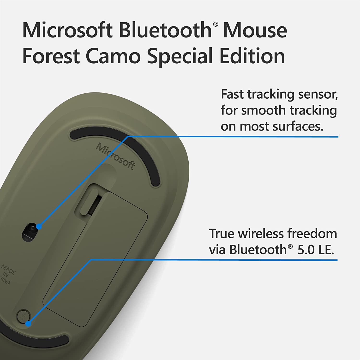 Chuột Microsoft Bluetooth Mouse Forest Camo