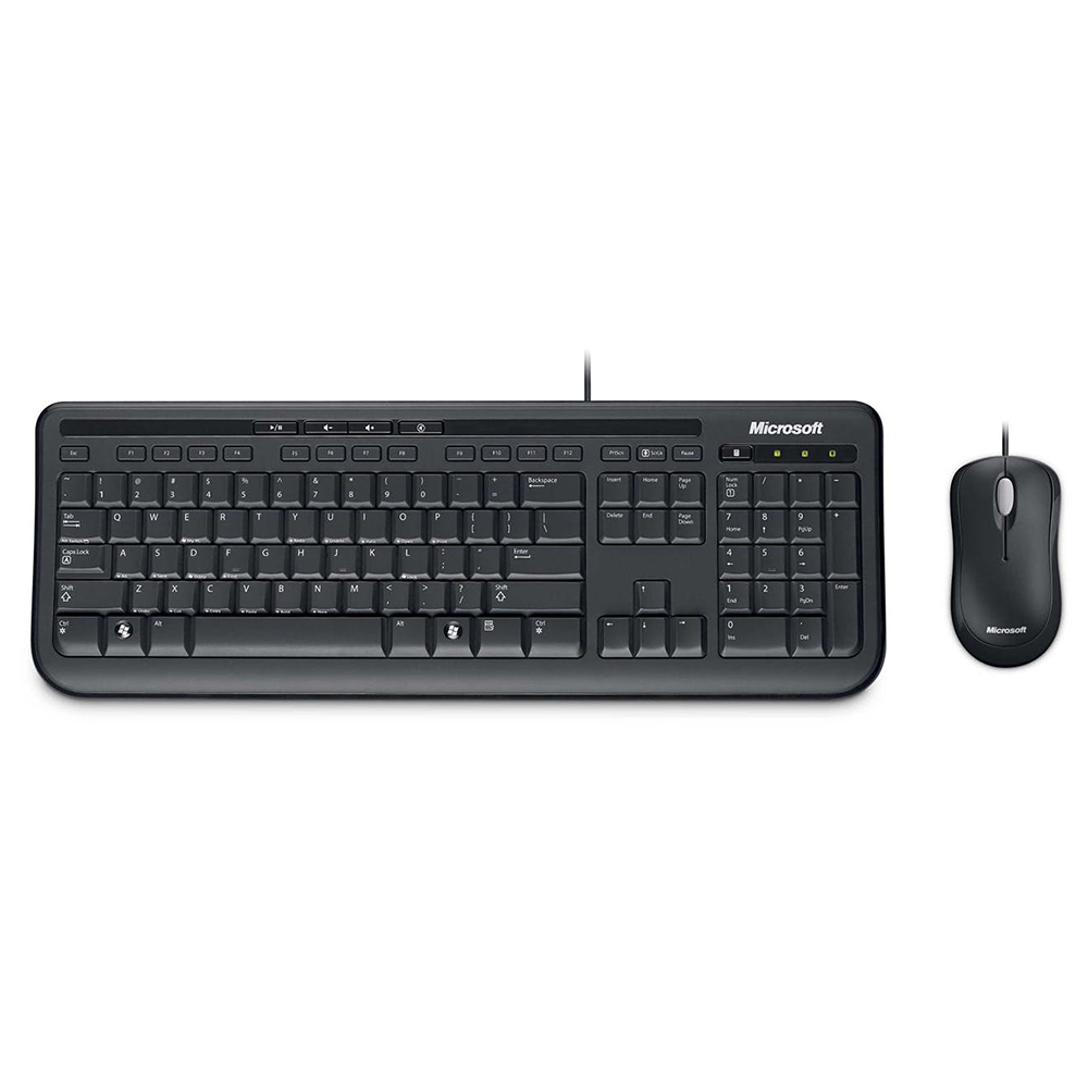 Bộ Bàn phím chuột Microsoft Wired Desktop 600