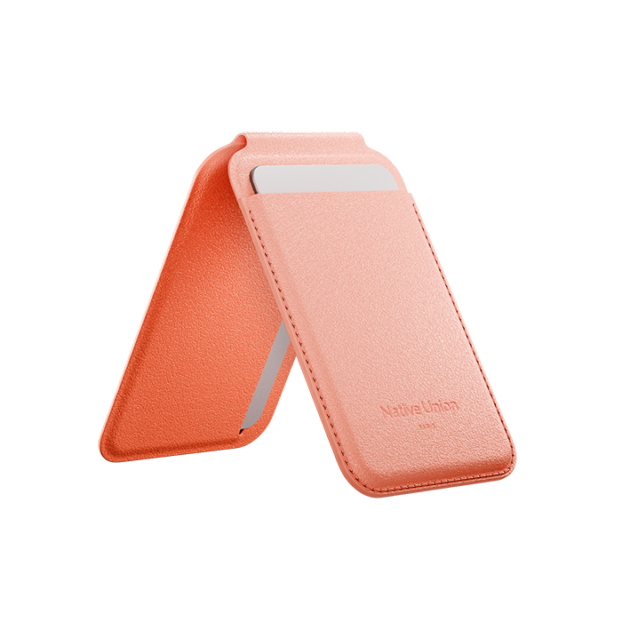 Native Union Active Wallet Stand Apricot Crush