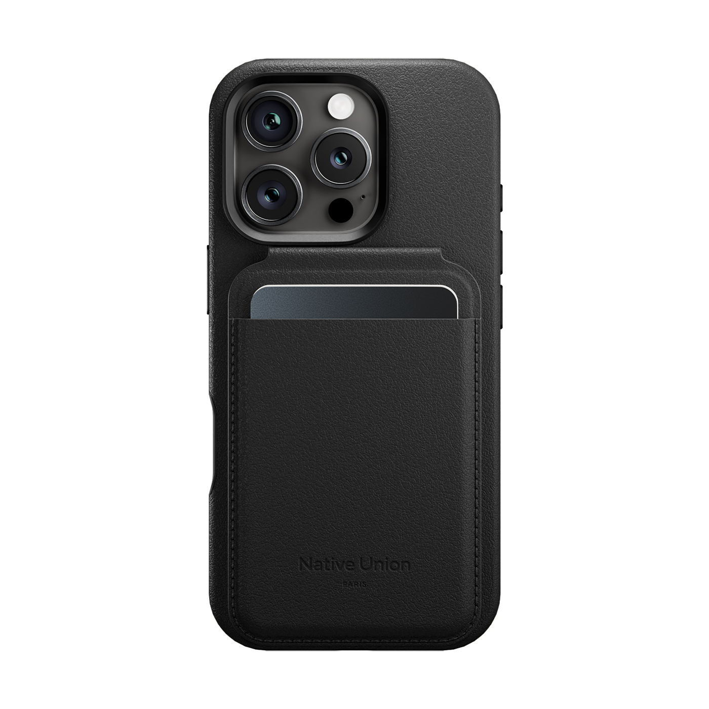 Ví da Native Union Active Wallet Stand Black