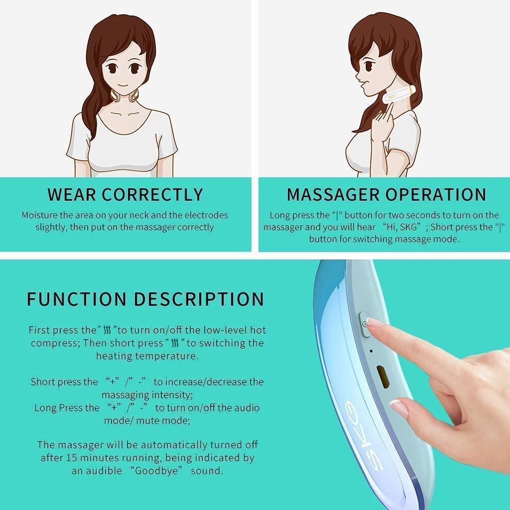 Máy massage cổ SKG K6