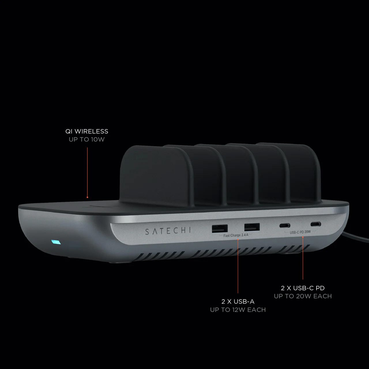 Satechi Dock5 Multi-Device Charging Station